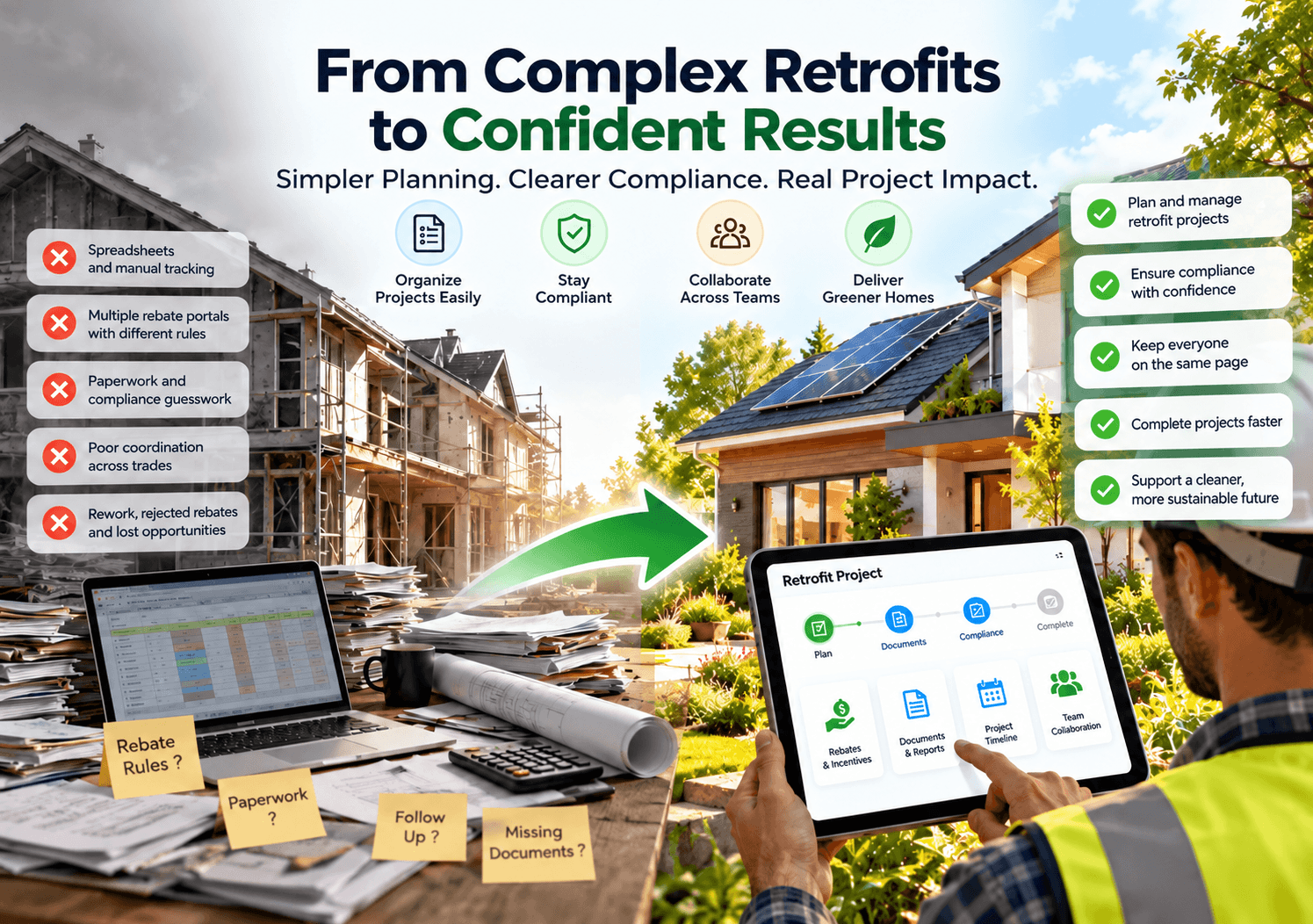 From Complex Retrofits to Confident Results