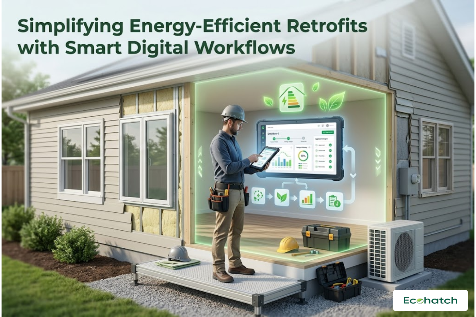 Simplifying Energy-Efficient Retrofits with Smart Digital Workflows